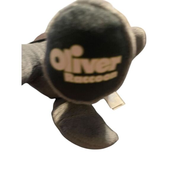 Build-A-Bear Workshop Kids Grey Blue Oliver Raccoon Plush Toy - Picture 8 of 9